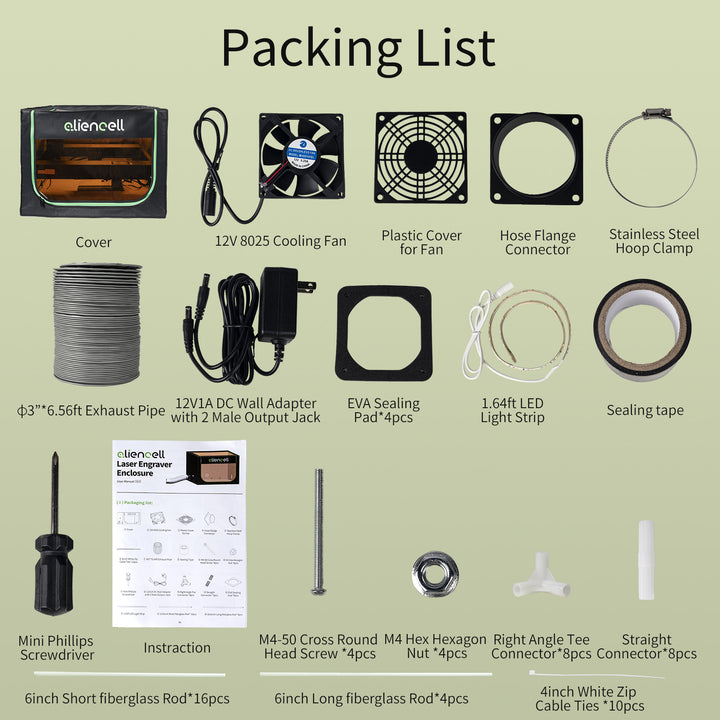 Aliencell Laser Engraver Enclosure